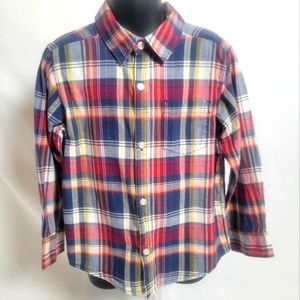 Carters Plaid shirt size 5t
